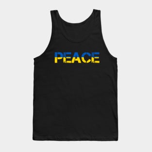 Peace for Ukraine Tank Top